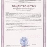 Свидетельство средство для стирки Matrёshka